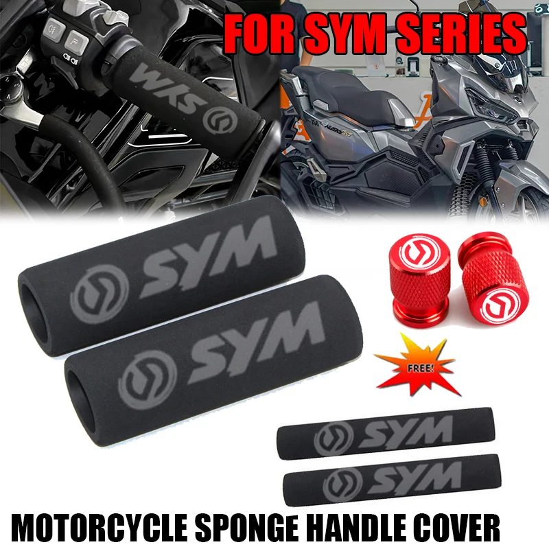 

For SYM JOYMAX 300 jet x 125 ADX 125 300 adxtg 400 CRUISYM GTS 300 300i Motorcycle Grip Cover Shockproof Sponge Grip Non-slip