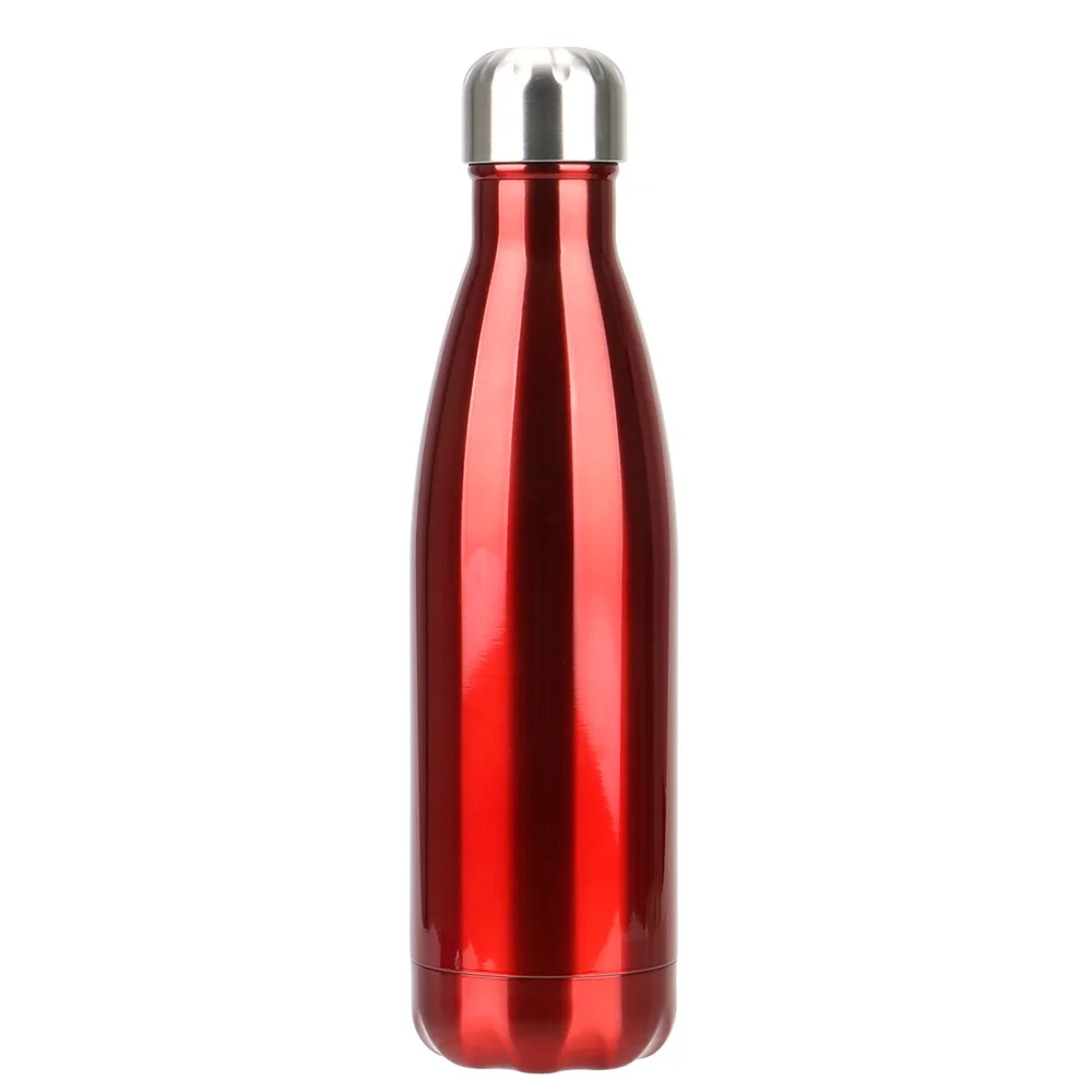 500Ml Sportwaterfles Reisbeker Bpa Vrije Roestvrijstalen Waterfles Cola Waterbier Dubbelwandige Vacuümfles