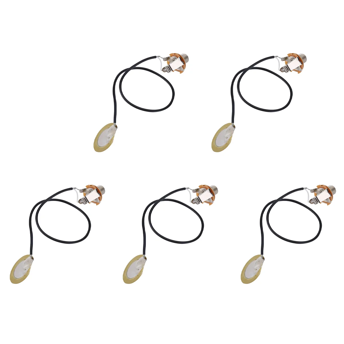 A71P 5X محول الغيتار الصوتي قبل السلكية مكبر للصوت بيزو جاك لاقط ملحق #1