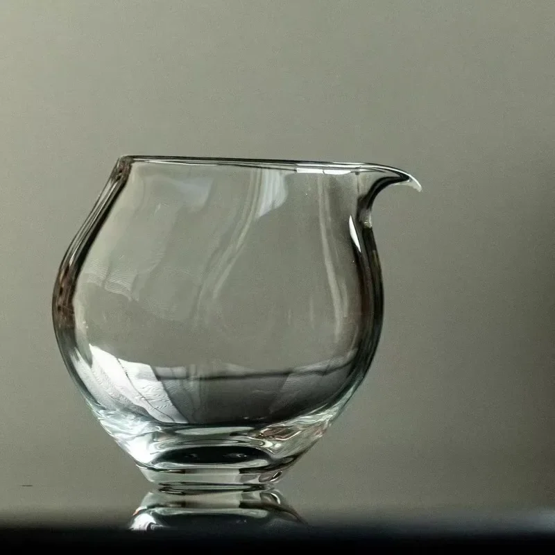 High borosilicate high temperature resistant glass fair cup high-end tea dispenser uniform cup small capacity bird tea set