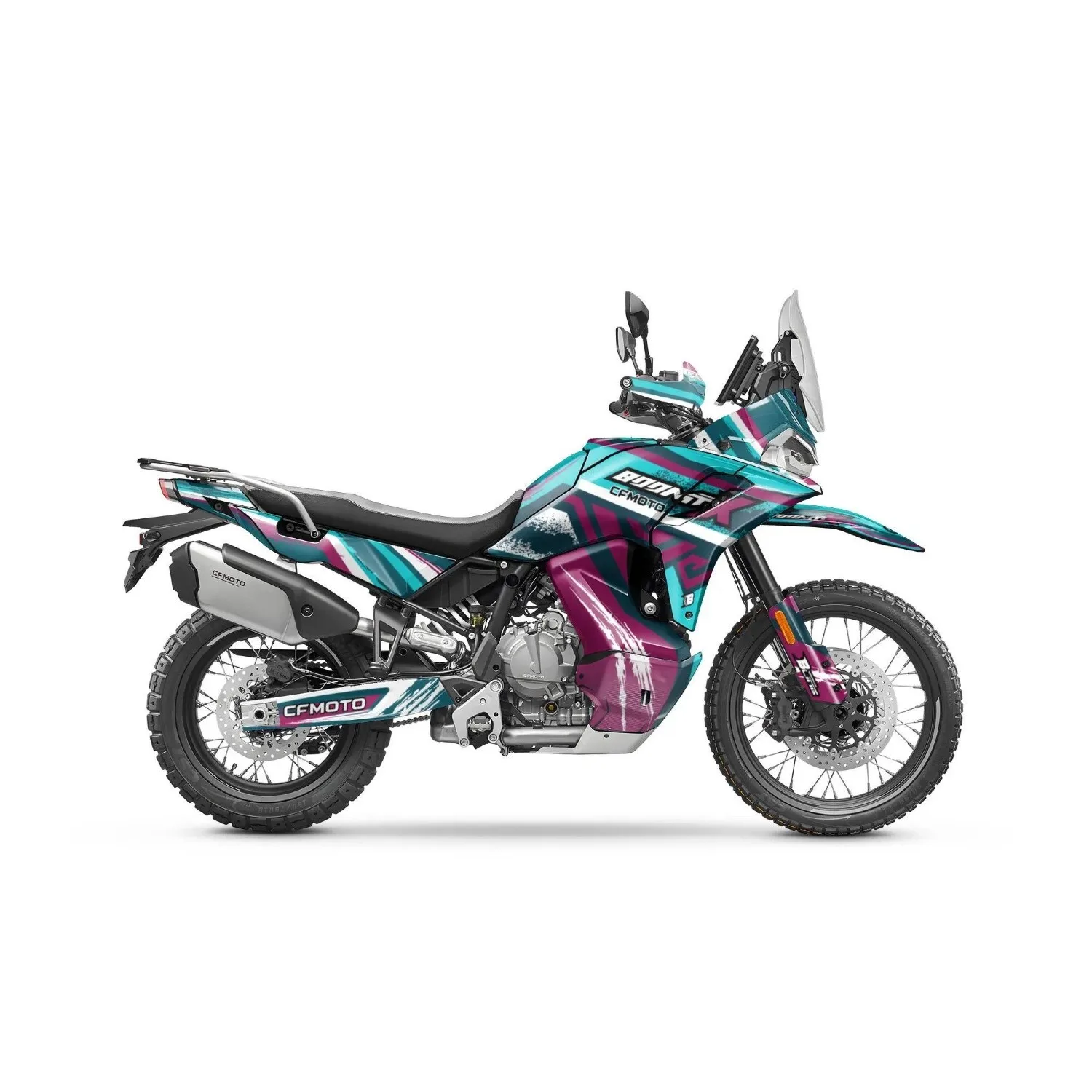 Motorcycle Body Fairing Sticker Decal Protective Street Bike Full Graphic Kit  For CFMOTO 800 MT-X 2025-2026 Design 1