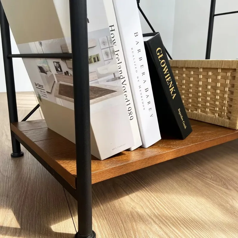 Mobili per ufficio, librerie, ripiani in metallo e legno a 3 piani