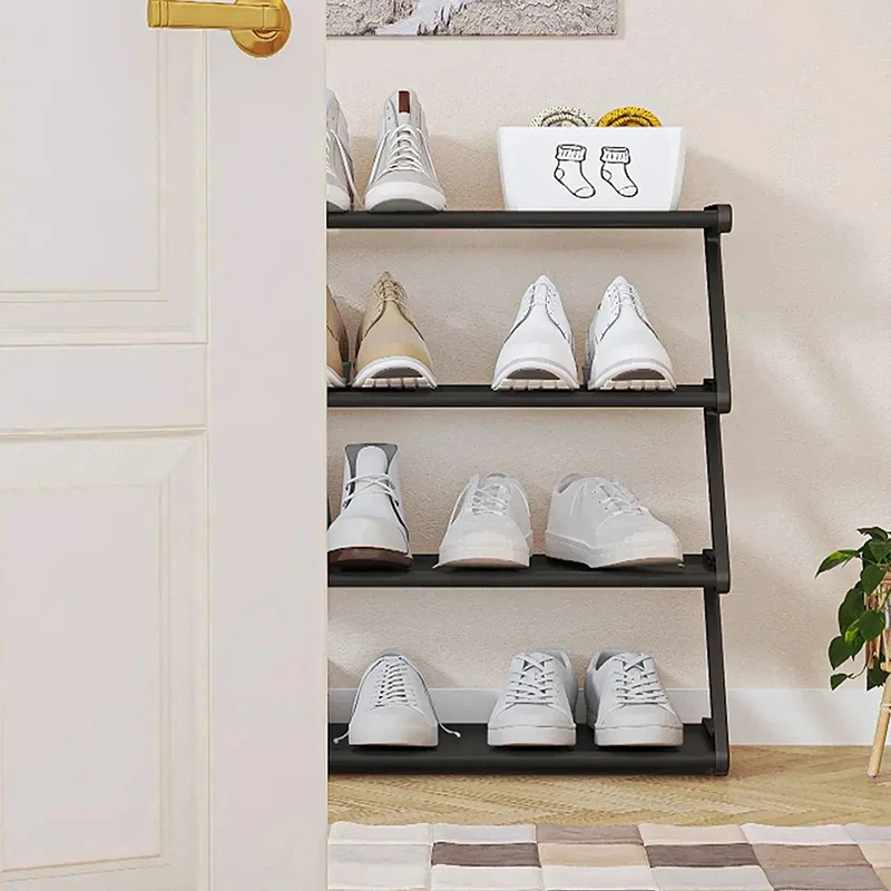 Simple 7-shaped Fabric Dust-proof Shoe Rack Shoe Cabinet Multi-functional Household Multi-layer Space-saving Shoe Storage Rack