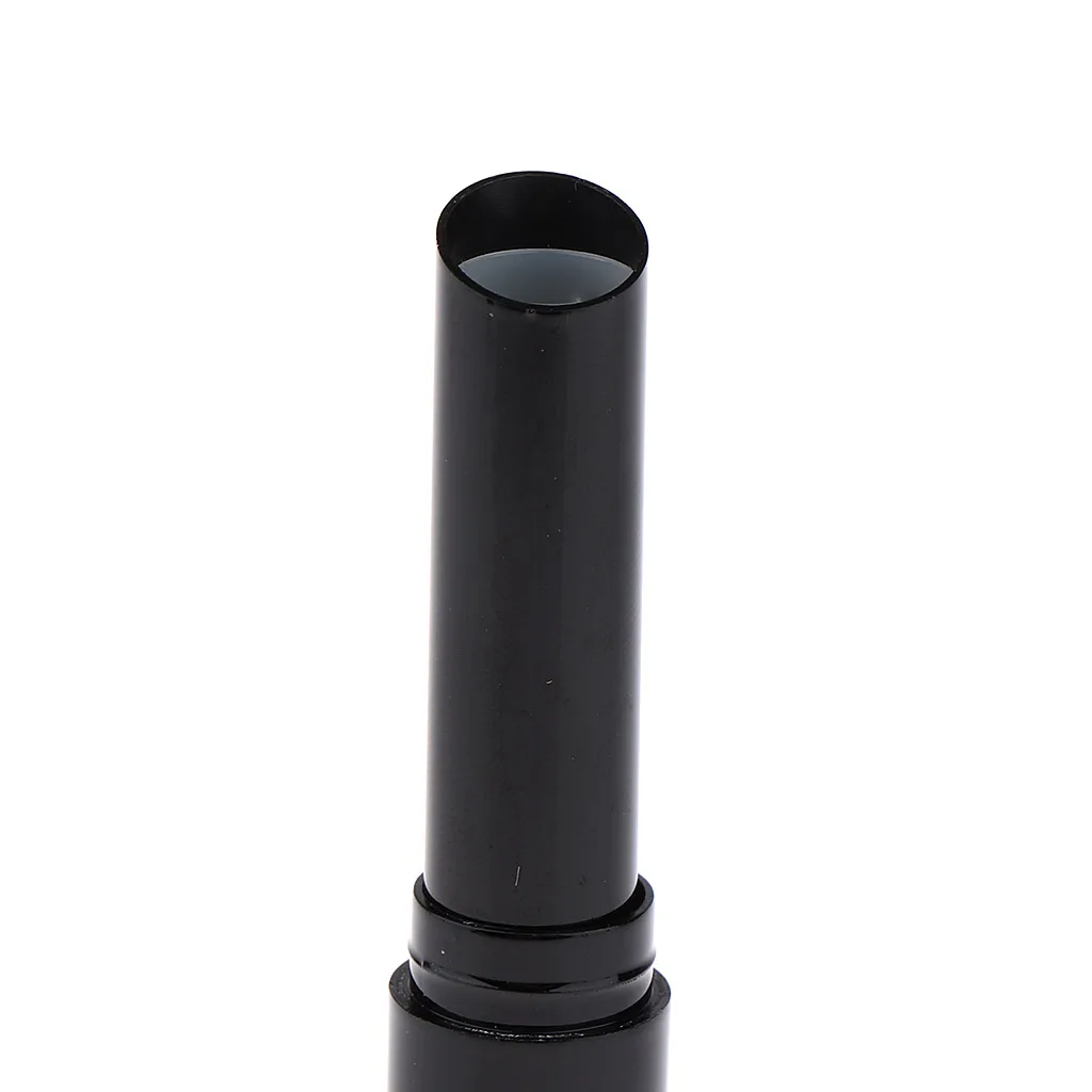 5 Pack Cylinder Empty Rotating Lipstick Lip Balm Tubes Refillable Bottle Lip Gloss Containers 12.1mm, Black