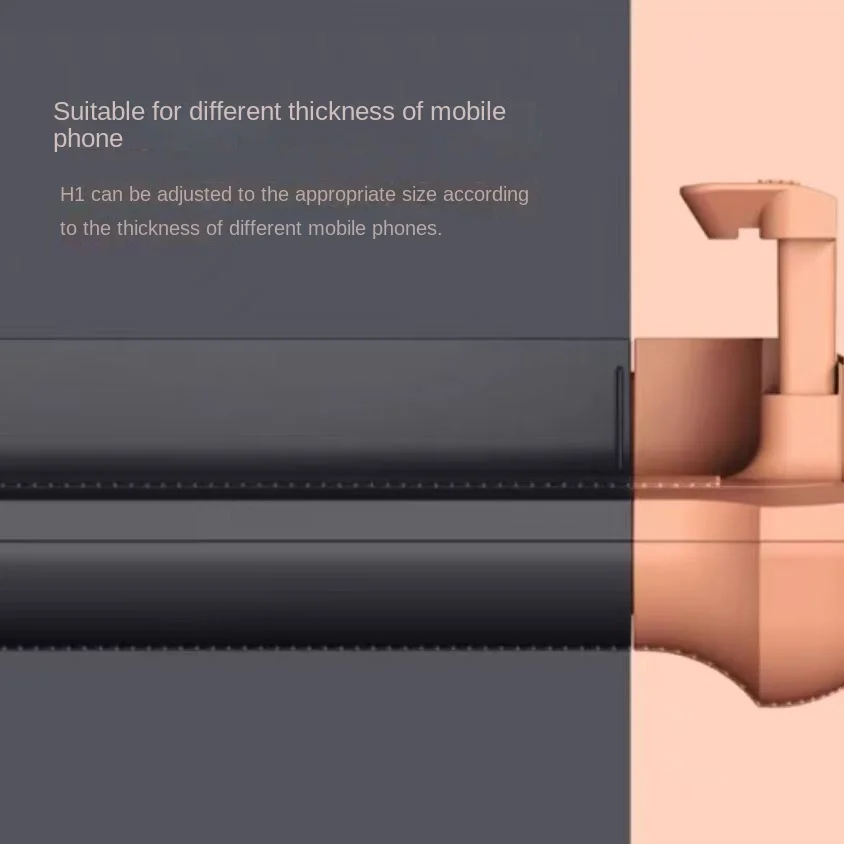 Joystick da gioco esterno universale per telefono cellulare Pulsante di contatto fisico puro Movimento artefatto Joystick sinistro stile custodia per telefono