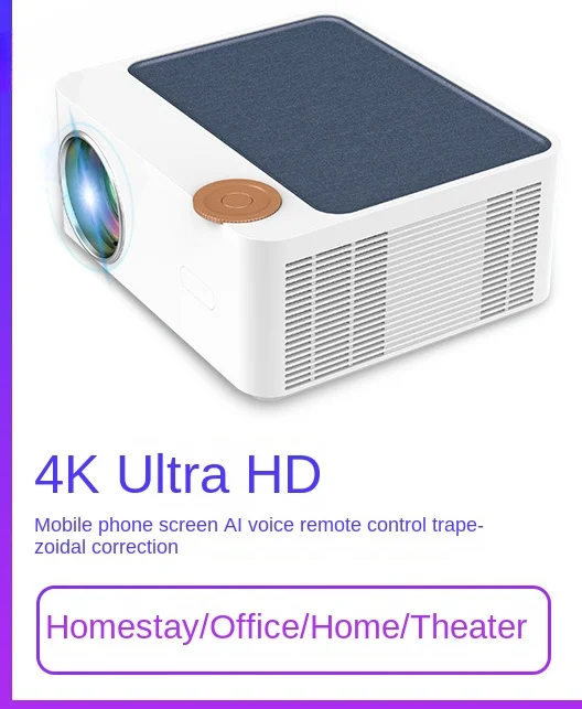 Ultra HD Home Theater 5G Dual-Frequency Smart Wireless WiFi Mobile Phone Projector