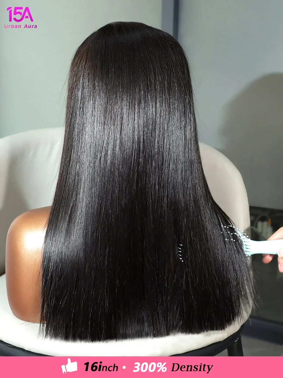 

13x6 Высококачественные вьетнамские необработанные 15А Прозрачные кружевные фронтальные парики 13x4 Предварительно выщипанные парики из 100% человеческих волос Боб 300 250 Плотность 5x5