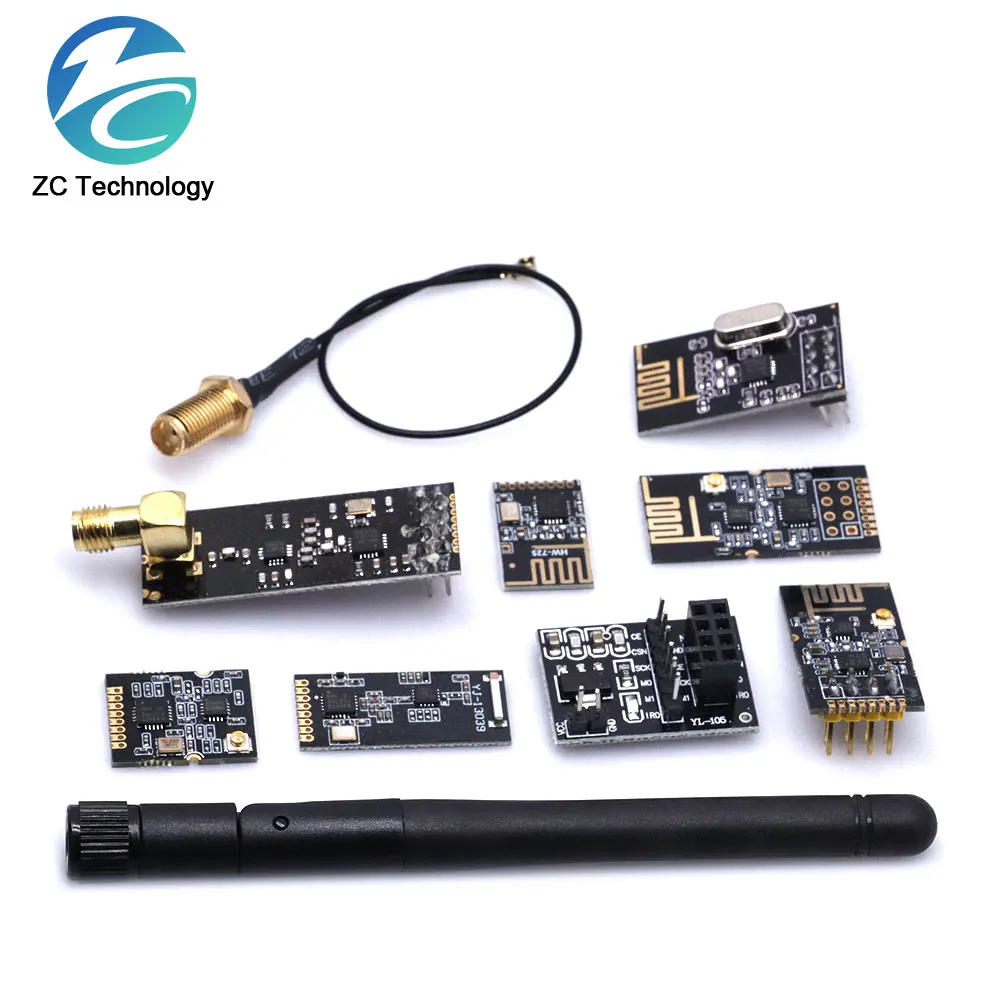 NRF24L01+ 2.4G wireless data transmission module 2.4GHz NRF24L01 upgrade version NRF24L01+PA+LNA 1000 Meters For Arduino