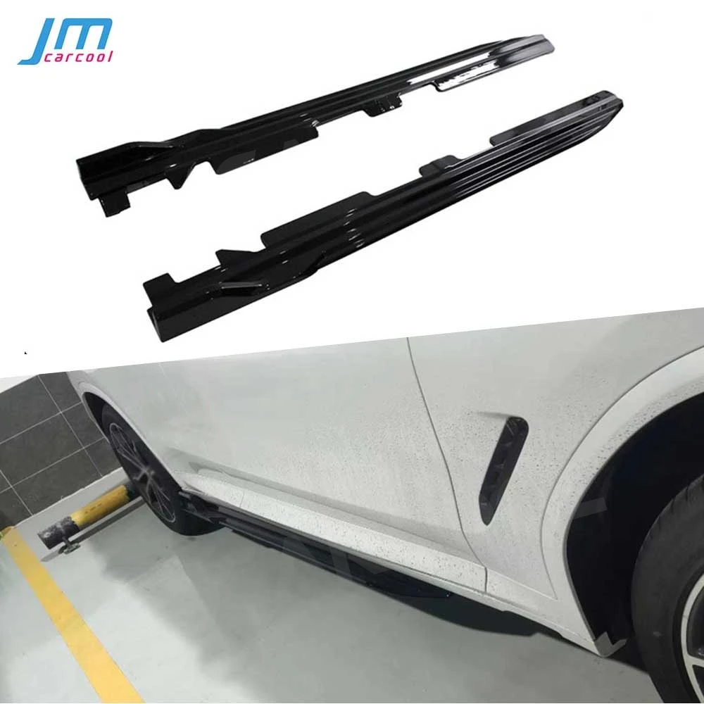 

Carbon Fiber Side Skirts Aprons Rocker Panel Lip Splitter Spoiler for BMW X3 X4 G01 G02 2018-2023 ABS Car Body Kits Accessories