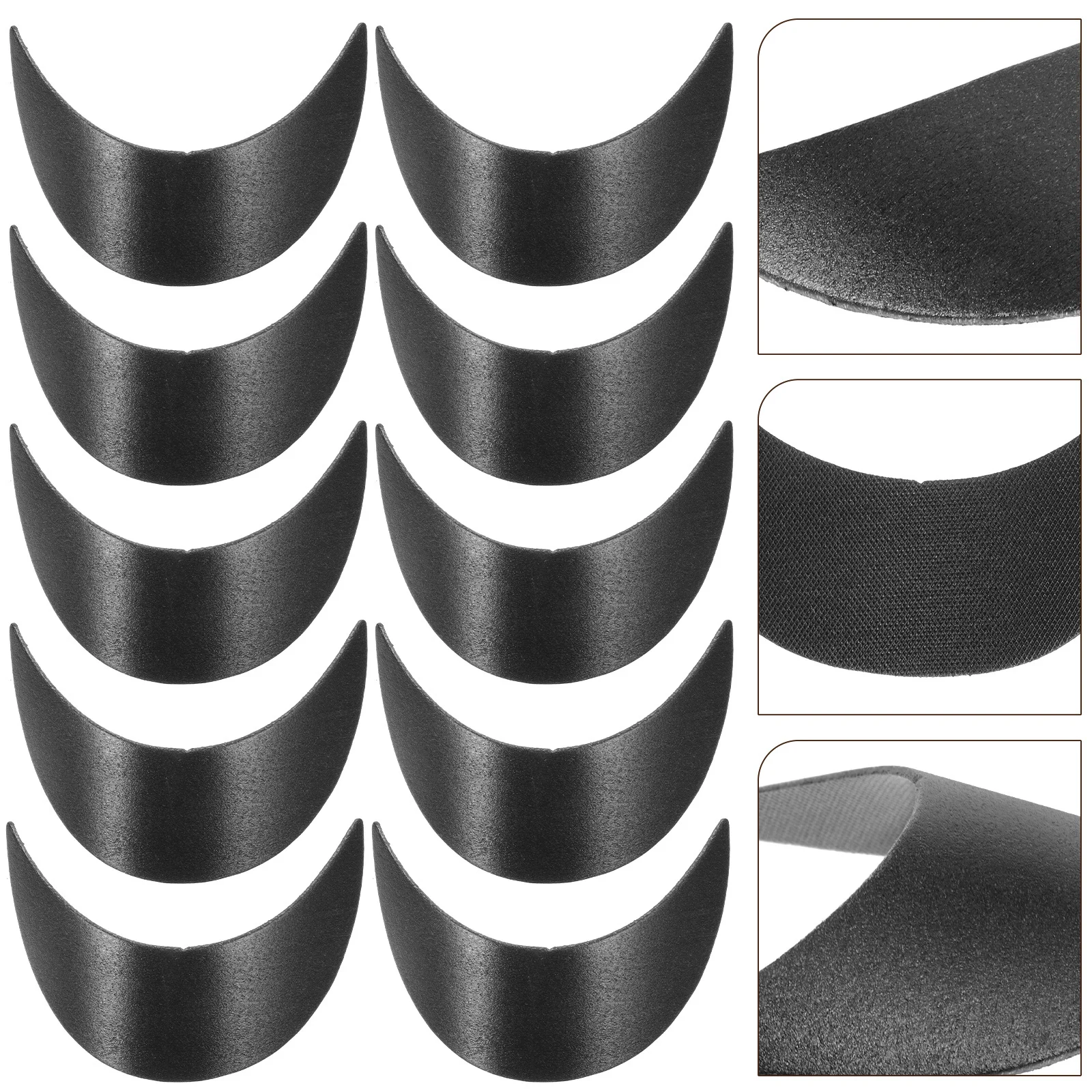 

10Pcs Baseball Cap Brims Children Hat Accessories Replacement Visor Insert for Sun Hat Peaked Cap Support Liner