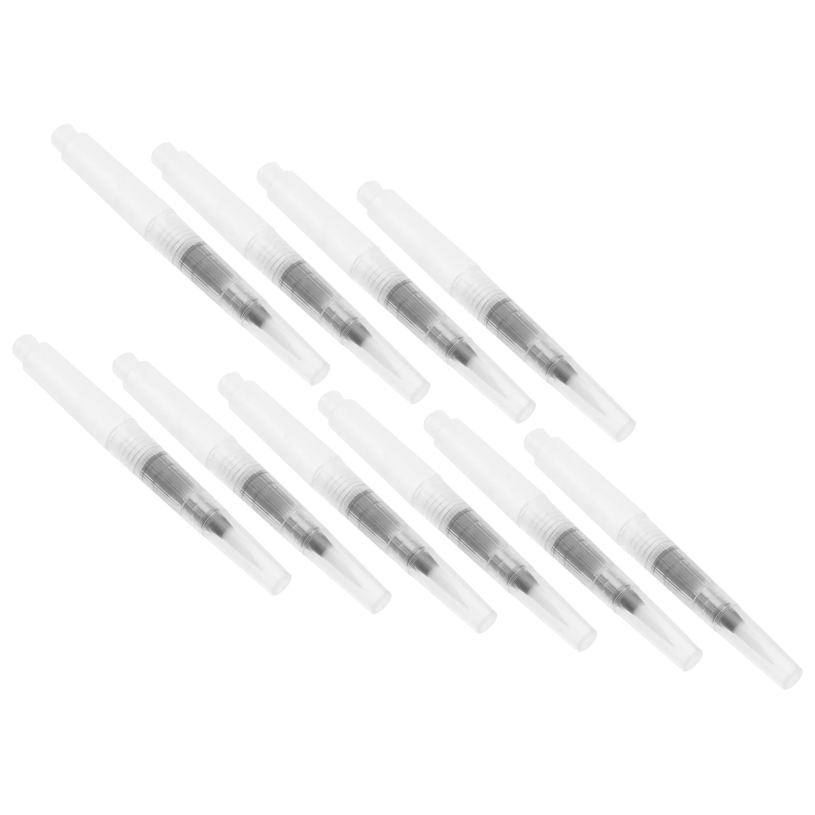 

10 Pcs Refill Office White Marker Pen Watercolor Brush Pens Soluble Colored Pencils