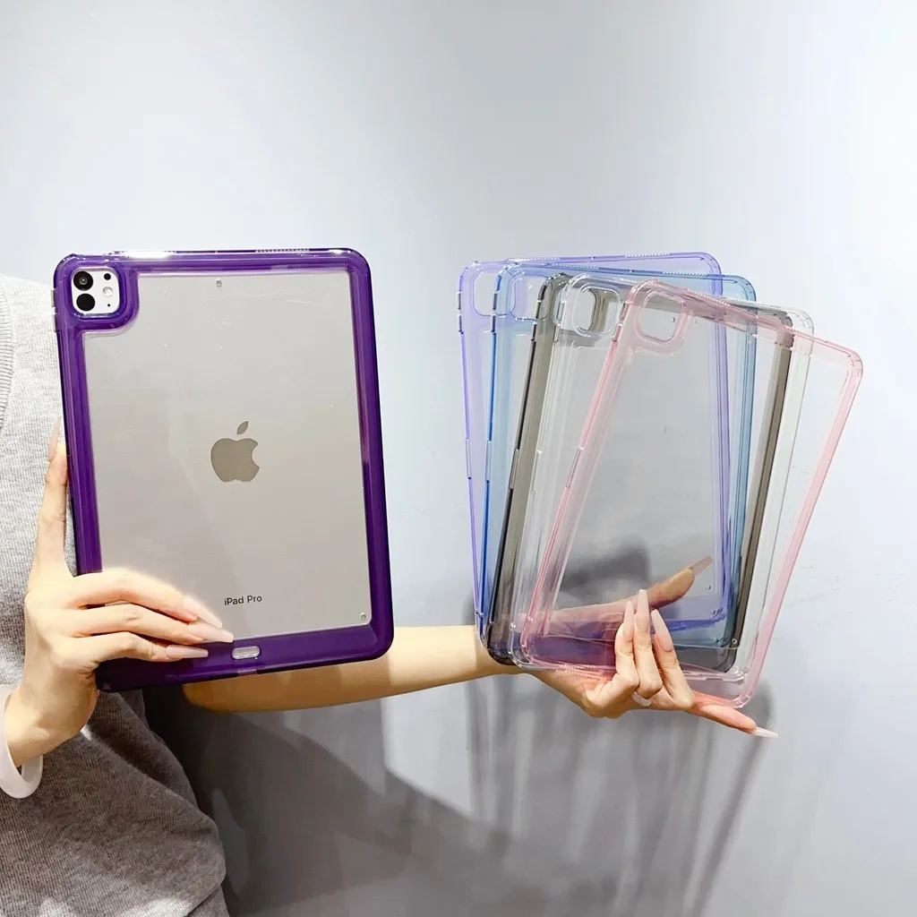 

Shockproof Cases For Apple iPad 11th generation 11 (A16) 2025 10th 10.9 Air 5 4 6 11 3 2 1 Mini 7 6 10.2 Pro11 Transparent Cover