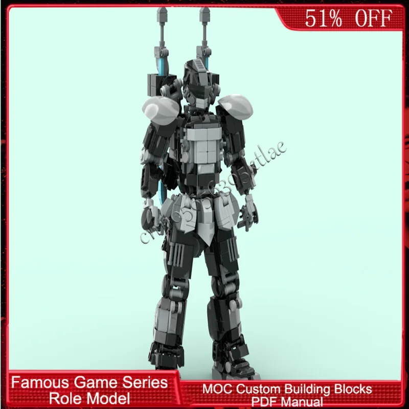 811 ELEMENTÓW Popularna Seria Postaci z Gier Dark Grove Sentinel MOC Personalizowany Modułowy Zestaw Klocków Kreatywna Zabawka DIY Prezent Urodzinowy