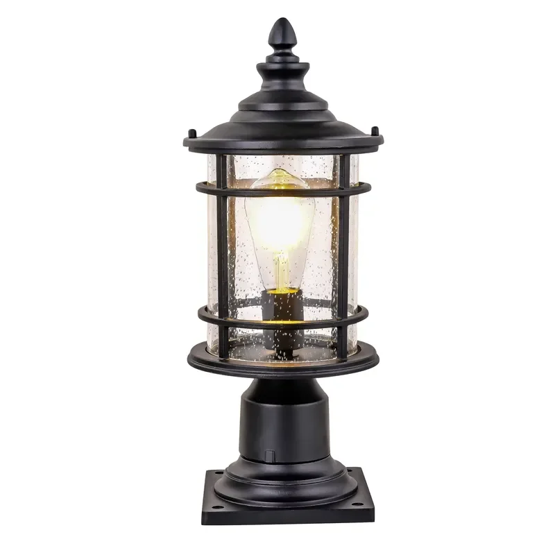 Modern Waterproof Solar Post Light for Outdoor Decorative Garden Yard Pathway Lighting Fixture