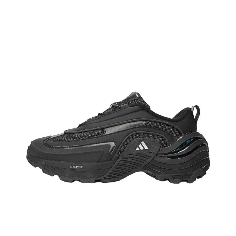 

Adidas Wonder Runner Textile, Synthetic Leather Abrasion Resistant Low top Running Shoes Unisex Black JS3744