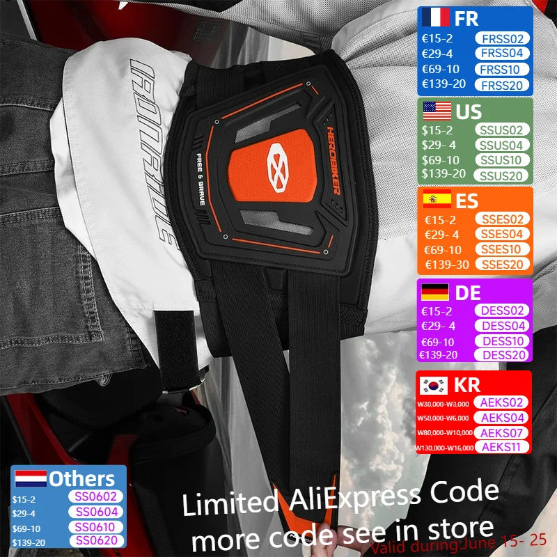 

Lightweight Motorcycle Waist Belt - High Visibility Reflective & Breathable Design for Off-road Protection, Adjustable Fit