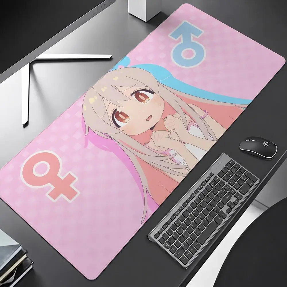 Onimai Im Now Your Sister Mouse Pad Mouse Pad Anti-Slip Rubber Base Extended Desk Mat For Gamers Office Computer Accessories