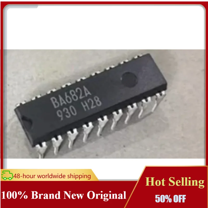 10PCS  Brand New Original BA682A 18-DIP Integrated Circuit  PMIC - Display Driver