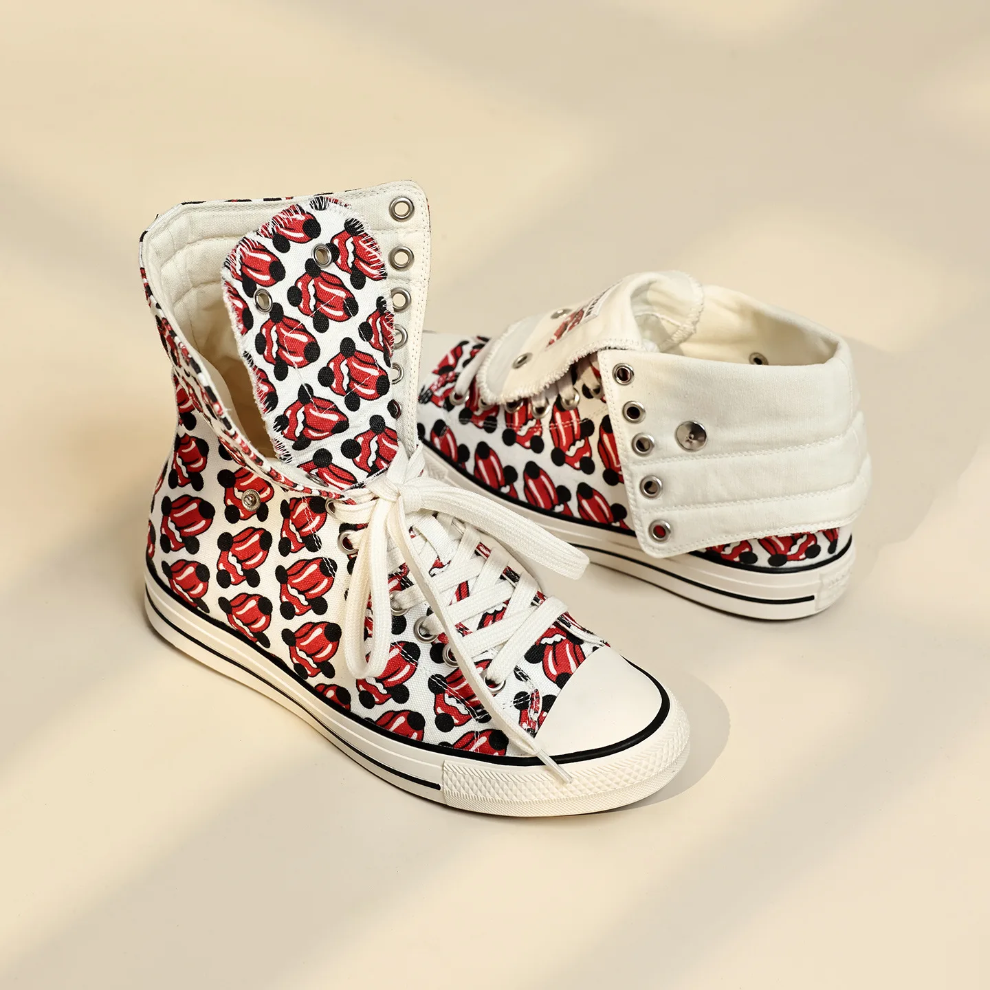 2026 Spring and Summer Men and Women Versatile Design New Retro Style Round Head Breathable and Lightweight Canvas Casual Shoes