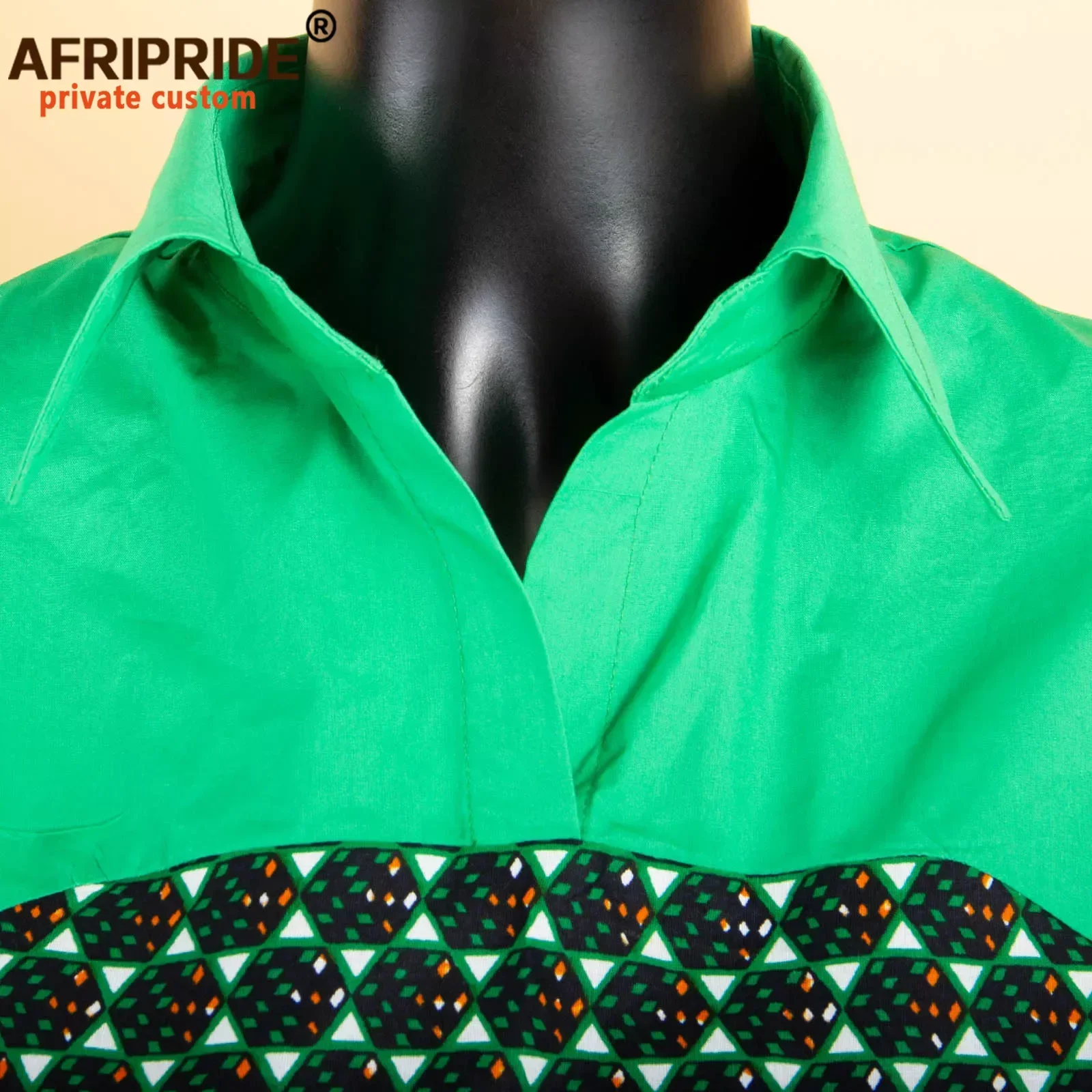 2024 African A Line Dresses for Women Crop Top Print Dress Casual Party Outfit Dashiki Clothing Wax Cotton AFRIPRIDE A1925042