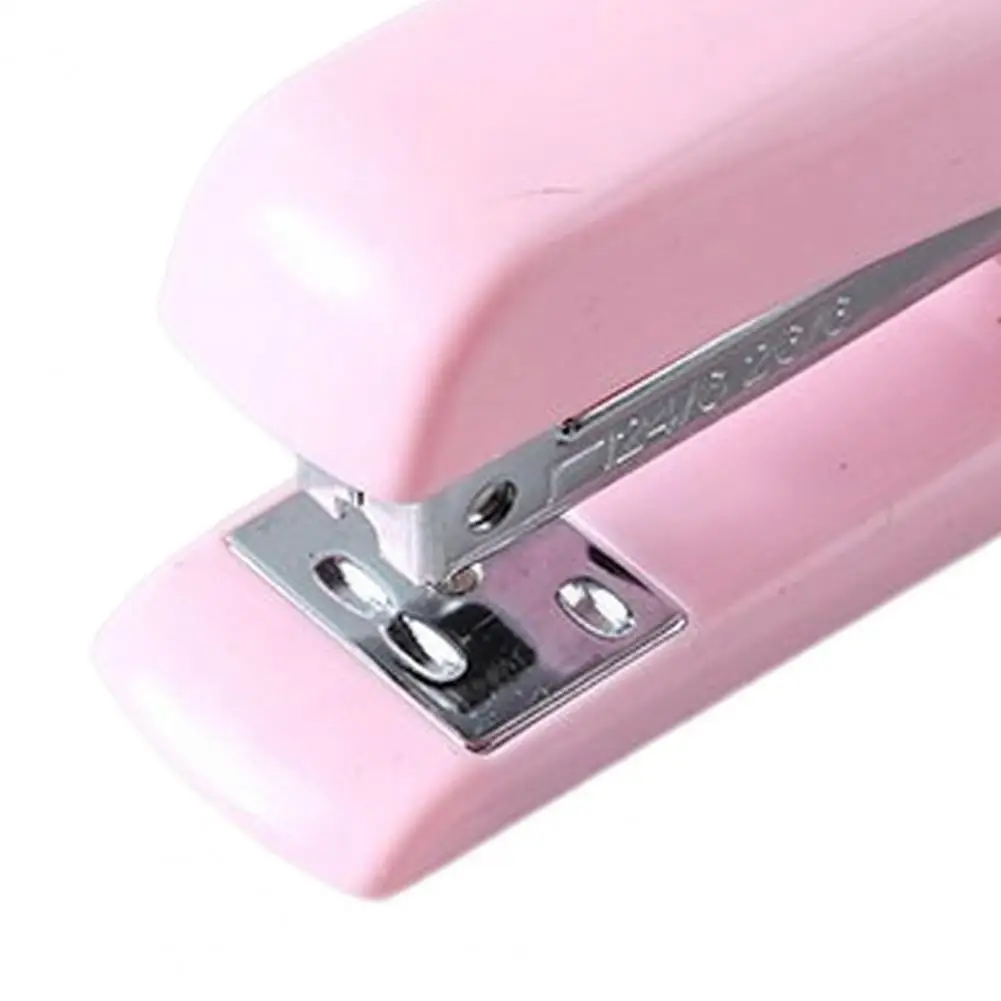 Office Staple Small Stapler Portable Office Supplies Anti-slip Multi-functional Student Stapling Tool Efficient Labor-saving
