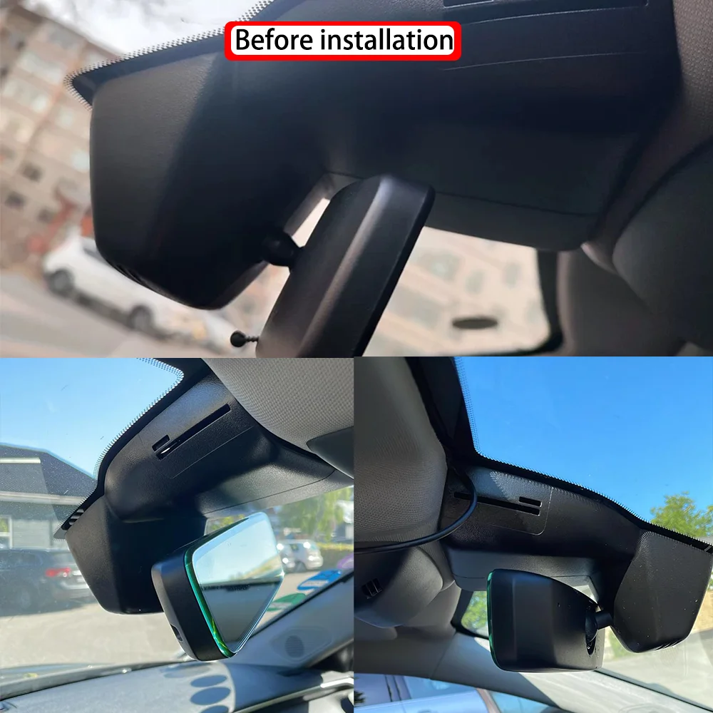 OEM سيارة الجبهة والخلفية 4K مسجل فيديو DVR داش كام لوحة القيادة كاميرا لسيتروين C5 X بيجو 408 P54 2021 2022 2023 2024 2025