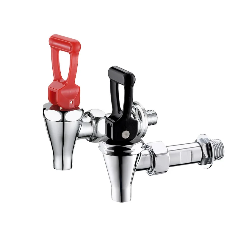 

304 Stainless Steel Electric Water Heater Faucet Copper Double Tooth Bucket Water Heater Switch Accessories Chrome