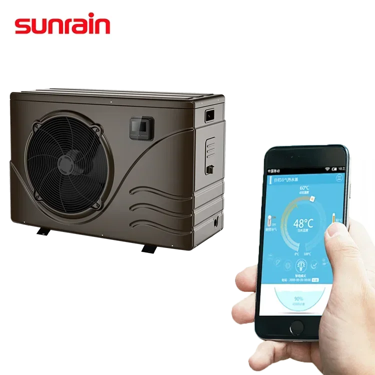 Sunrain pompa di calore 13 Kw heat pump air to water heat pump water heater for pool