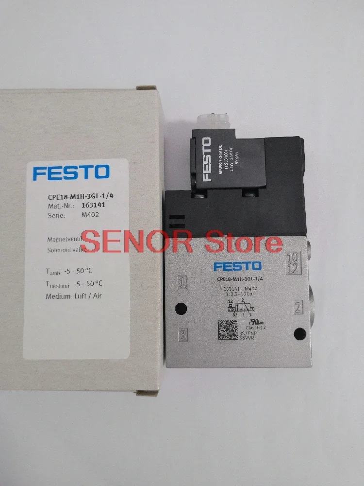 New original solenoid valve CPE18-M1H-3GL-1/4 163141