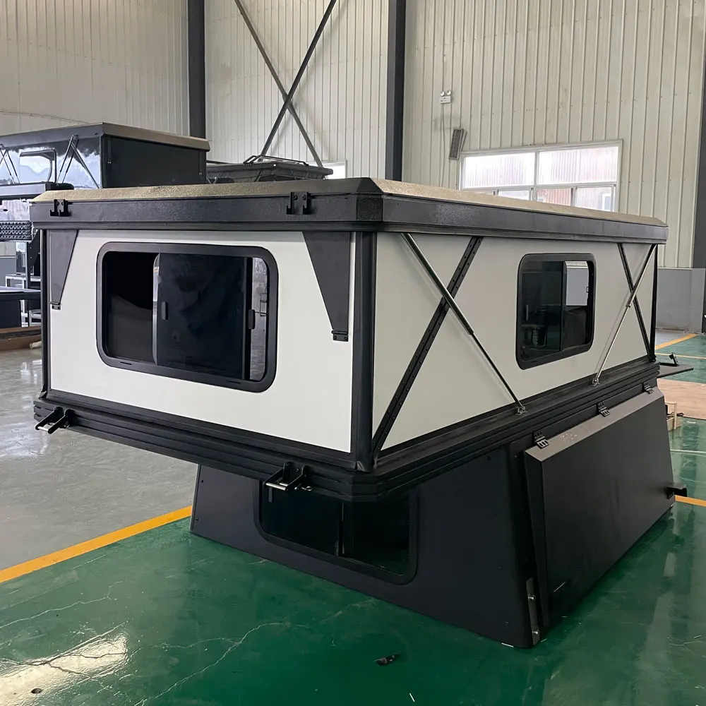Camper Trailer Pod, for 4x4 Off-Road Travel, Australian Standard RV Motorhome, Luxury Overland Teardrop, Camping Expedition