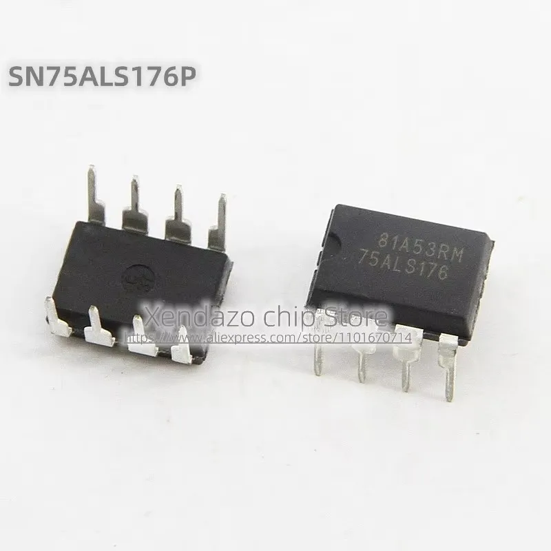 5pcs/lot SN75ALS176P SN75ALS176 75ALS176 DIP-8 package Original genuine Transceiver chip