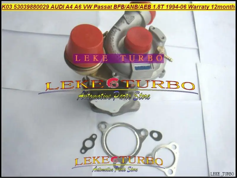 K03 53039700029 53039880029 53039880025 53039880005 Turbo Turbocharger For AUDI A4 A6 VW Passat B5 1.8L BFB APU ANB AWT AEB 1.8T