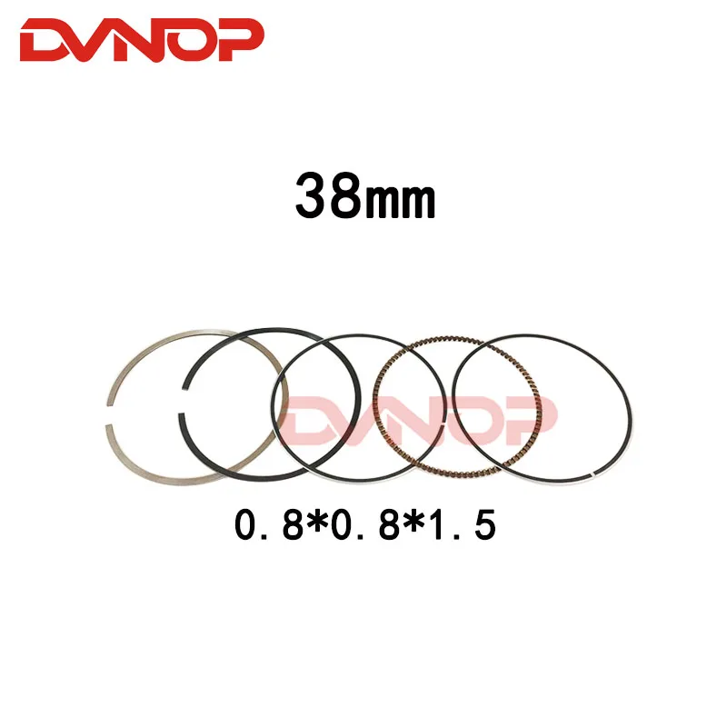 38mm 38.5mm Piston Rings Kit For Honda DIO50 AF54 AF55 AF56 AF57 AF61 AF62 Z4 50 NPS50 Zoomer CHF50