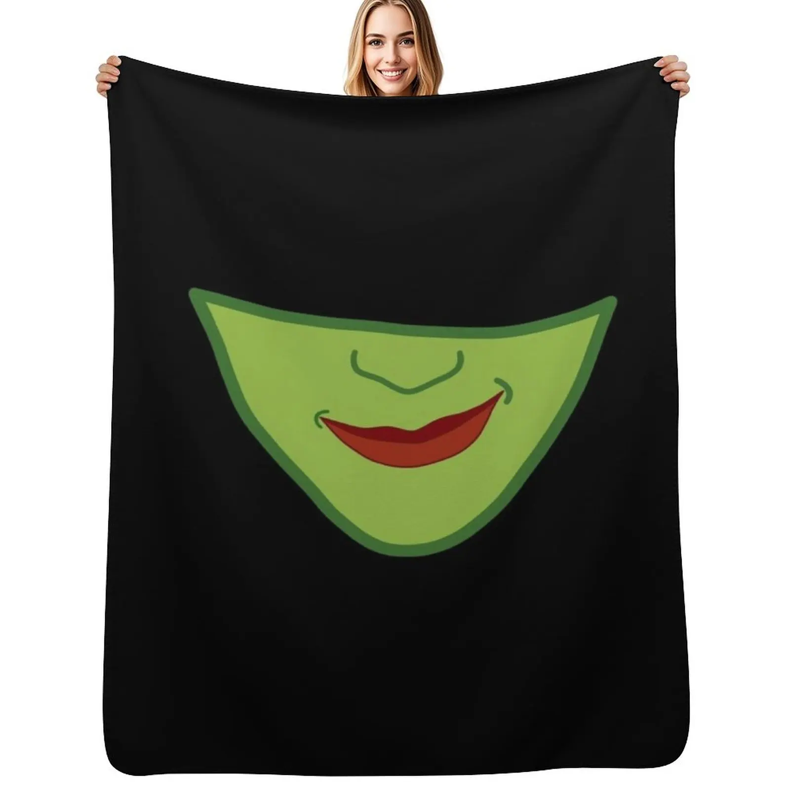 

Elphaba From Wicked The Musical Throw Blanket Long Lasting Soft Plush Blanket for Daily Use