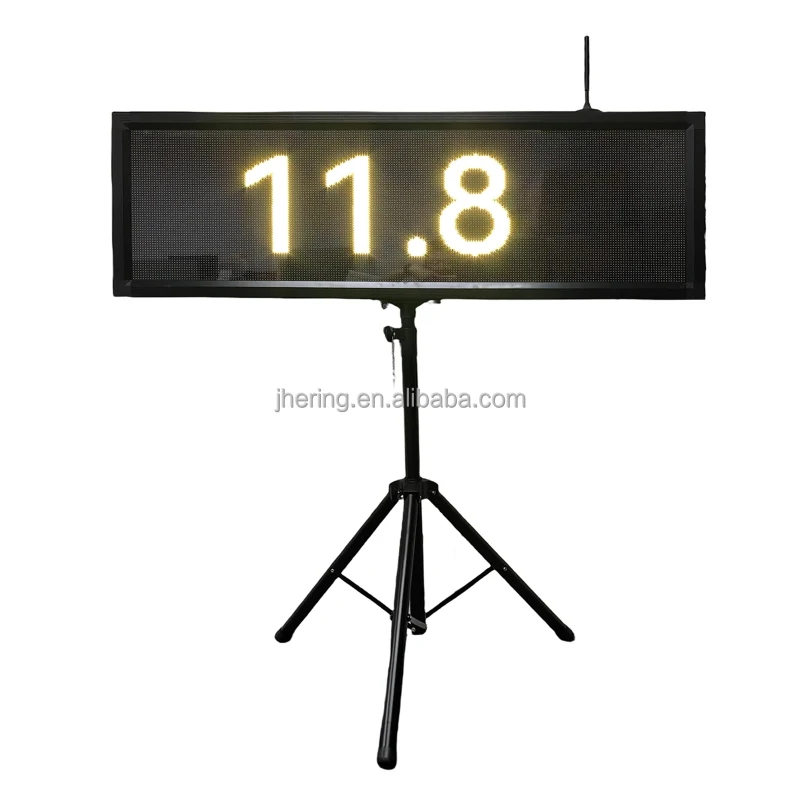 Jhering LED Drag Racing Timer Sensor Wireless Roll Race Drag Timing Clock System für Auto Motorrad