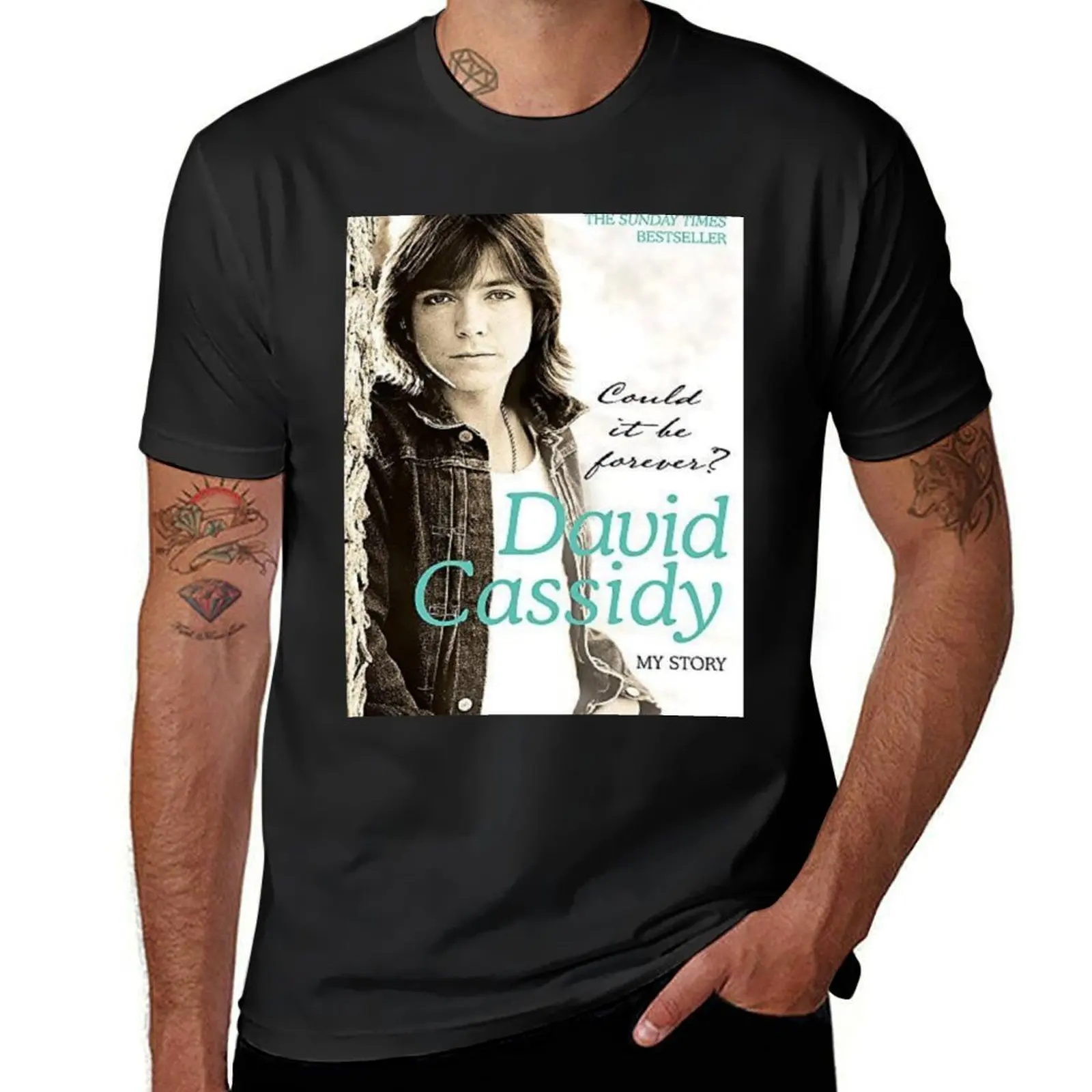 david cassidy one love for ever Essential T-Shirt boys whites vintage clothes anime clothes Men's t shirts