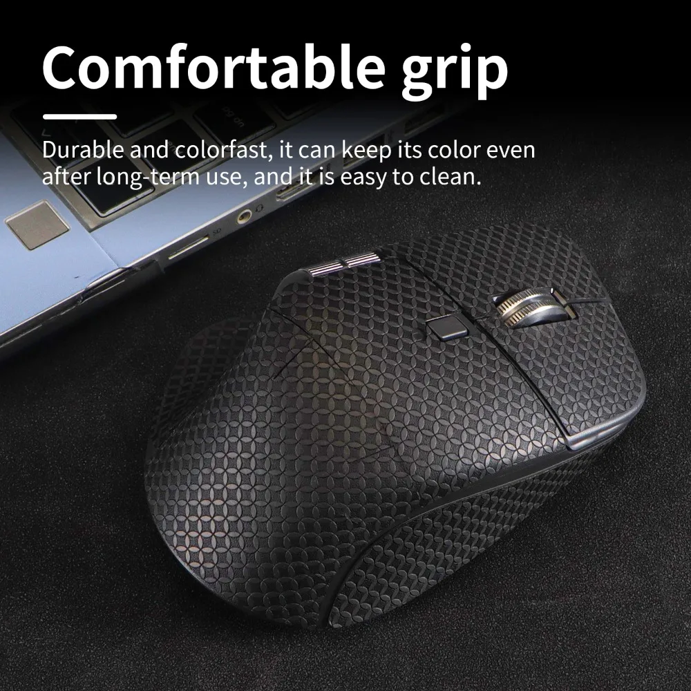 Custom Mouse Grip Tape Sticker for MX Master 4 Wireless Mouse Sweat Absorbing Anti Slip Self Adhesive Skin Accessory Gift