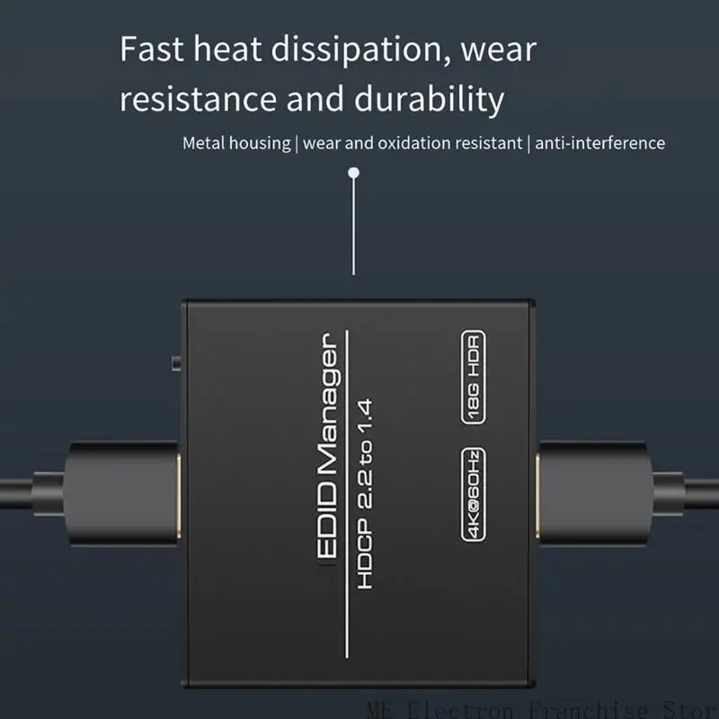 T5EA HDTV-CONBATIC EDID EDID محاكي 4K 60Hz COLIER PRE SET OPTION