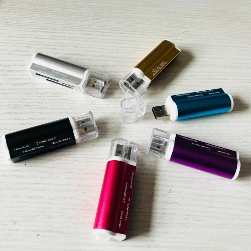 Многофункциональный USB2.0 All In1 Adapter Remerive Card Adapter для карты SDTF MS M2S