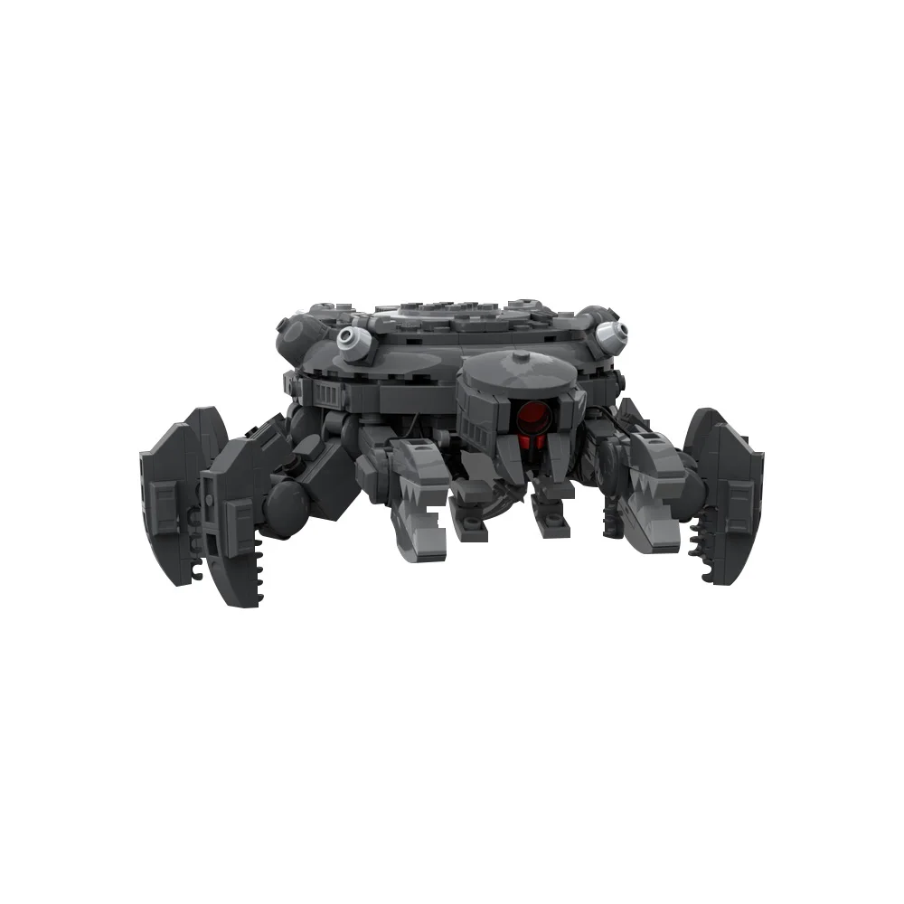 MOC Space Movies Mandoeds Spiders Tanks Building Blocks Model Dwarf Spiders Robot Bricks DIY Assembled Toy Kids Birthday Gift