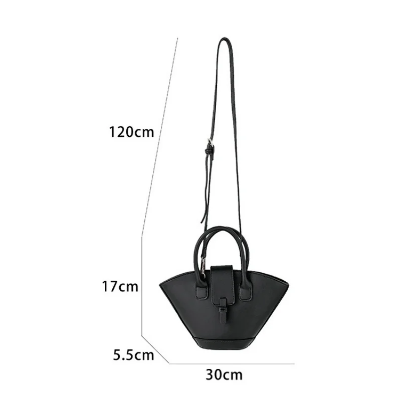 AIGO New Handheld Wing Modny i najwyższej jakości kosz na warzywa z prostym wzorem PU Crossbody Bucket Bags dla kobiet Bolsa