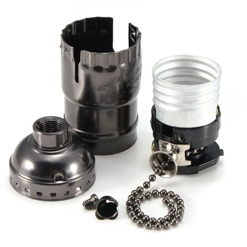 Antique New Base Lamp Holder Edison E26/E27 Screw Bulbs Socket Holder Lamp Bases No Switch Lighting Accessories