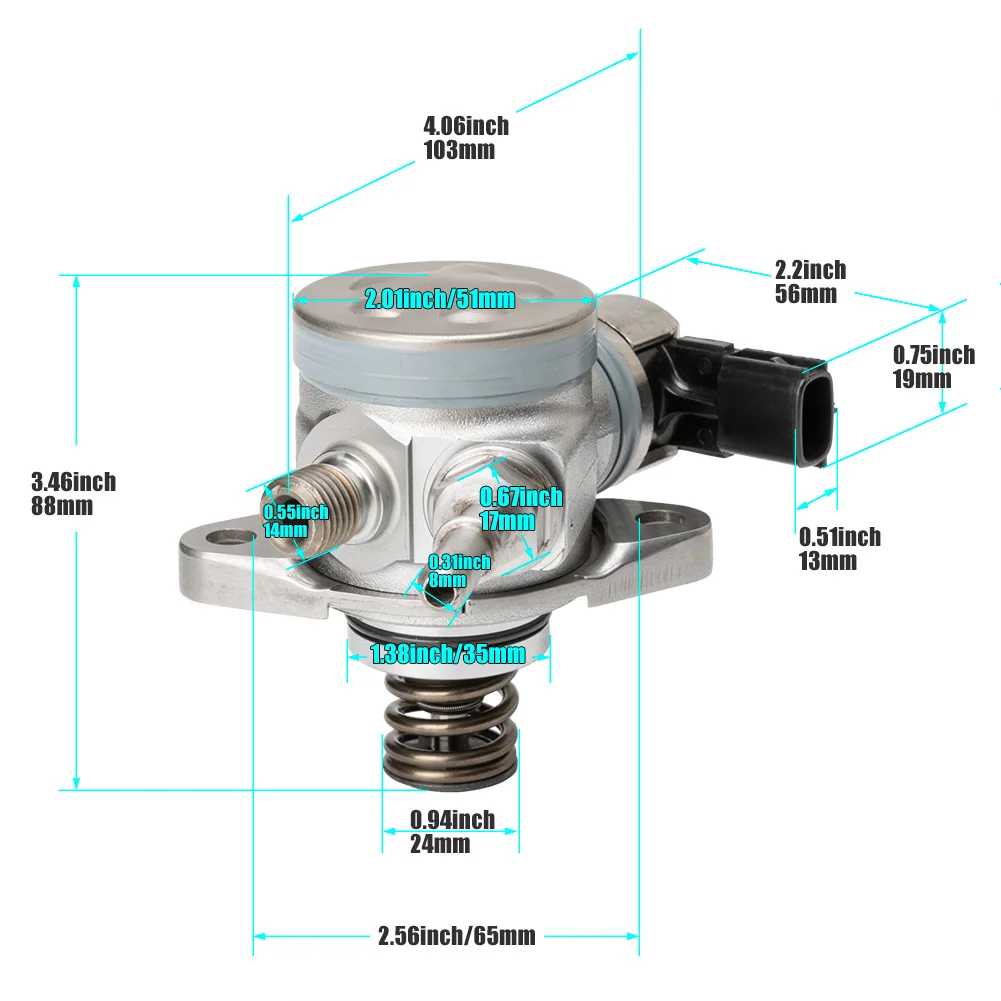 166307214R 16630-1888R High Pressure Fuel Pump For Nissan Qashqai Juke For Renault  Scenic 3 For Dacia Duster HRA2DDT 166304016R