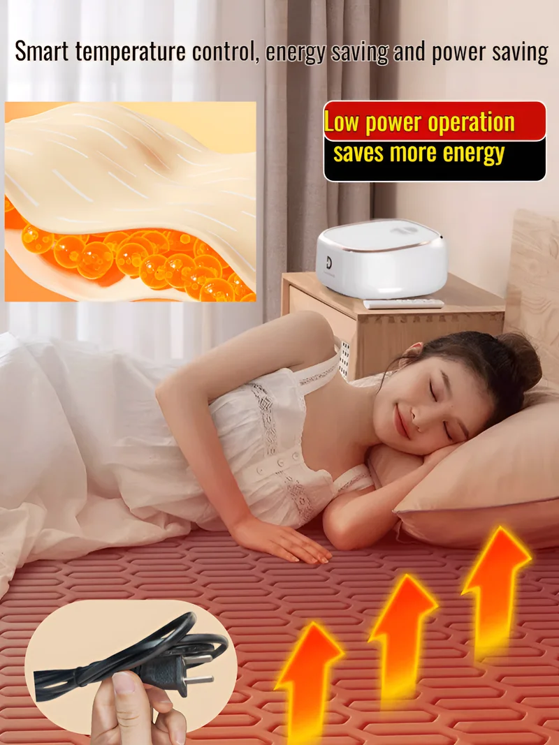 

200V Water Circulation Electric Blanket Water Heating Water Heating Blanket Separate Host Heater Electric Mattress Water Heating