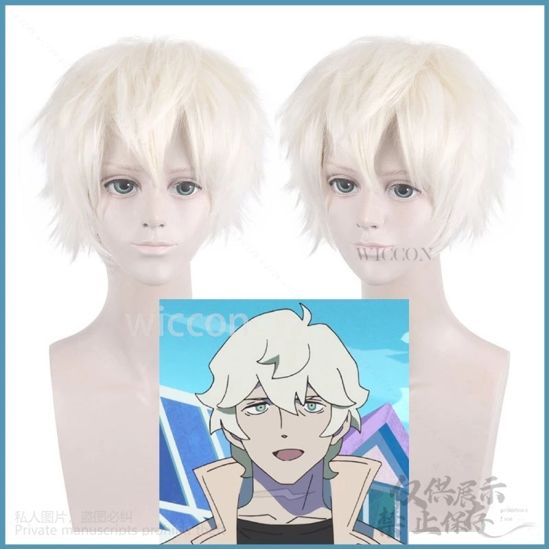 Anime BNA BRAND NEW ANIMAL Cosplay OGAMI SHIROU Synthetic Wigs Straight Short Cosplay Wigs For Men Women High Temperature