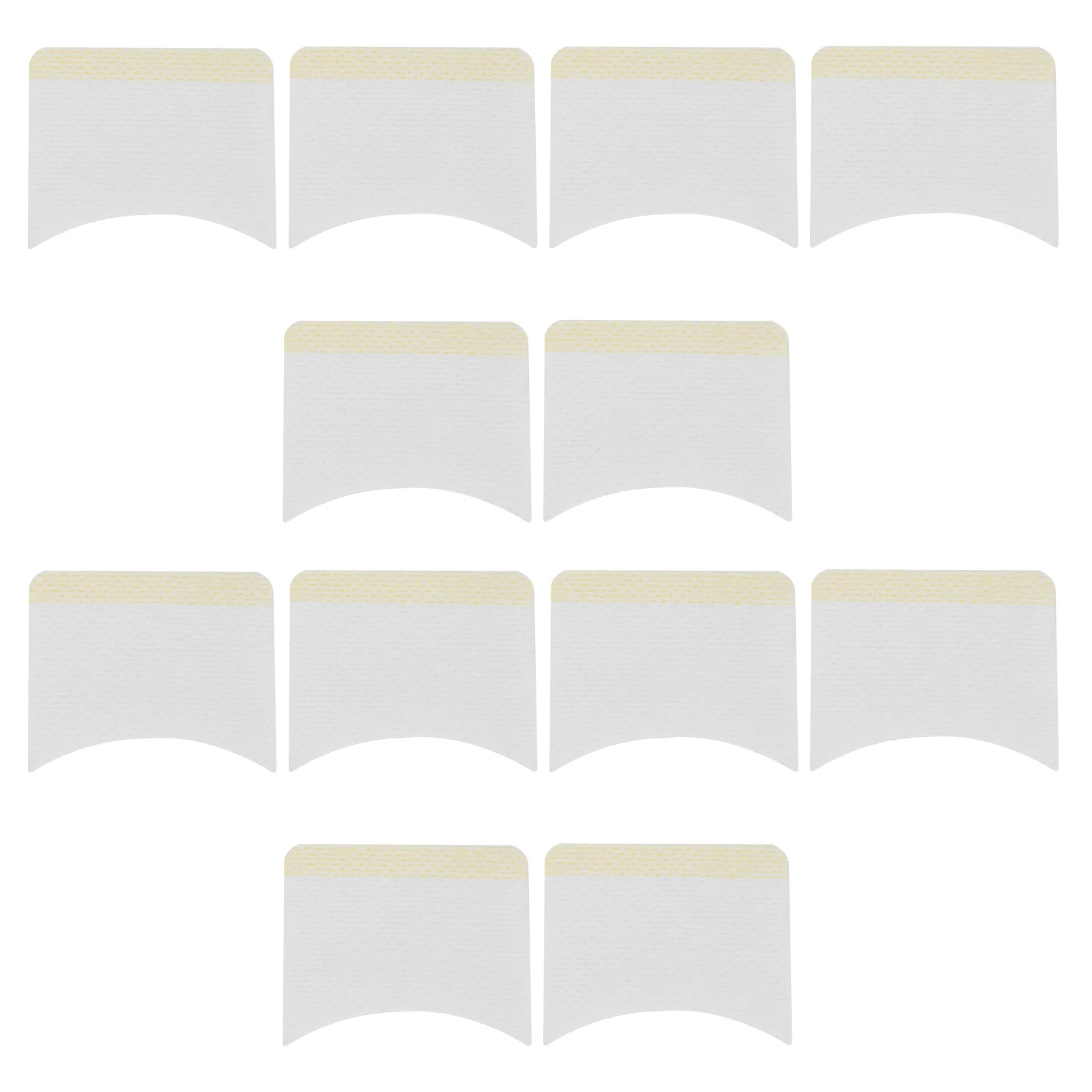 160 stks Wimper Reinigingspads Arc Ontwerp Comfortabele Veilige Make-up Removal Tool Voor Wimper Crème Vrouw Accessoire