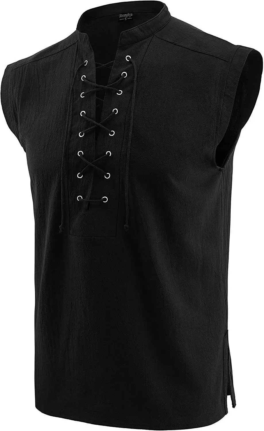 New Men's Retro Medieval Cotton Vest - Halloween Carnival Performance Costume