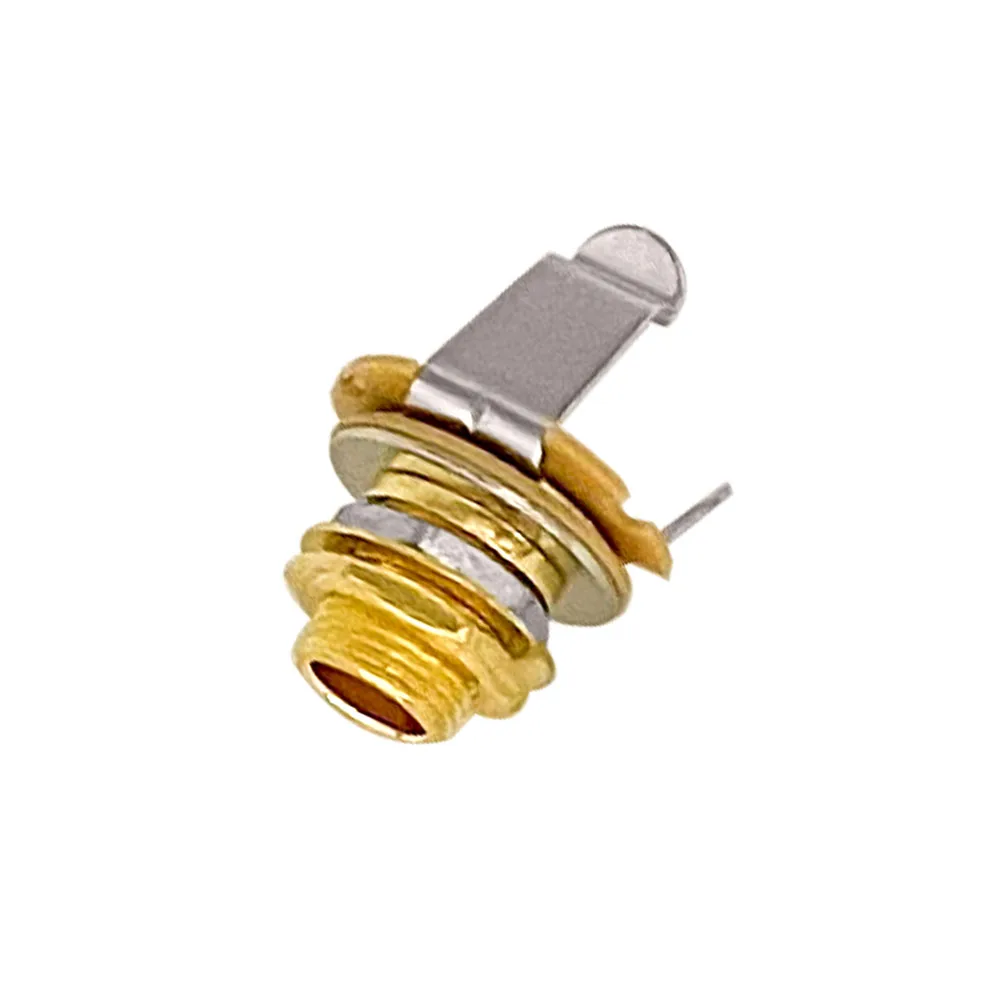 6 stücke Gitarre Stereo Stecker Jack Audio Weibliche 2-Leiter Solder Schweißen Typ Panel Buchse Mono TS Panel Chassis montieren – Detail 5