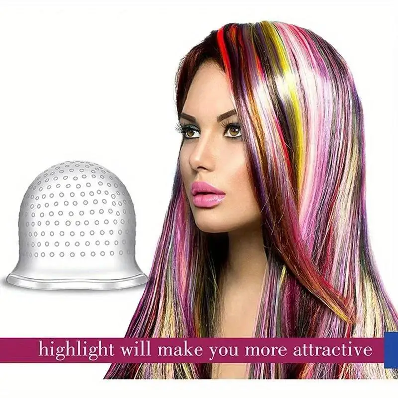 

Ready Stocked Coloring Cap Hook Needle Pink Professional Dyeing Tool Highlight Frosting Hats Barber HairHot Sell