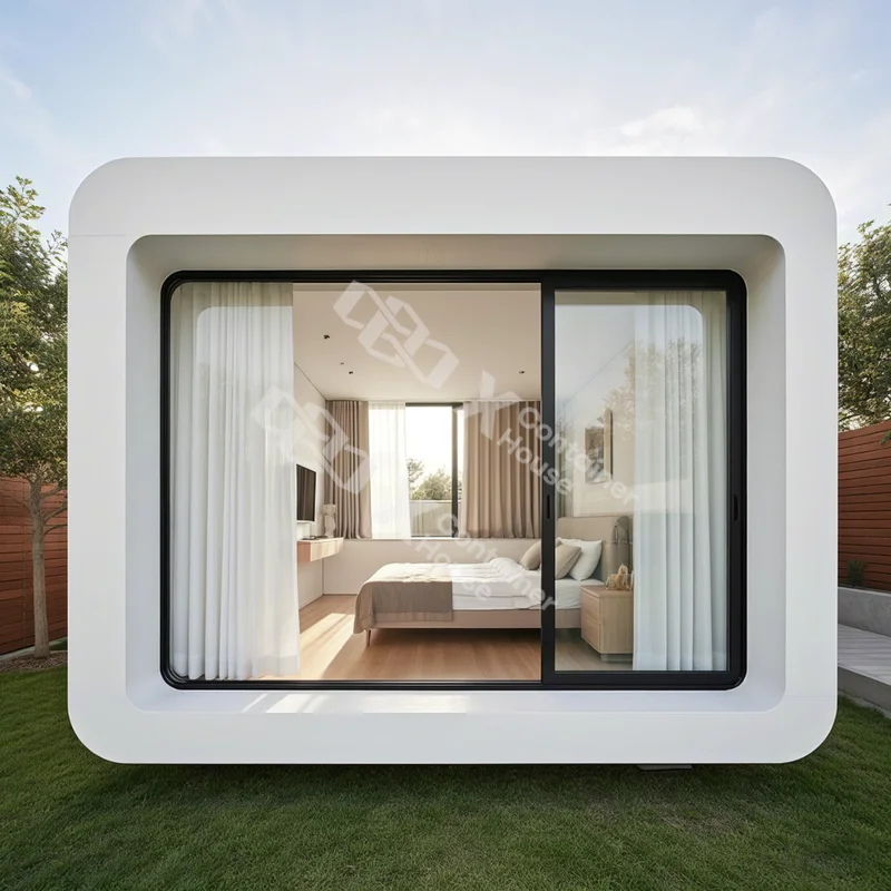 Modułowe małe domy stalowe pre – Smart Garden Apple recenzja i cena